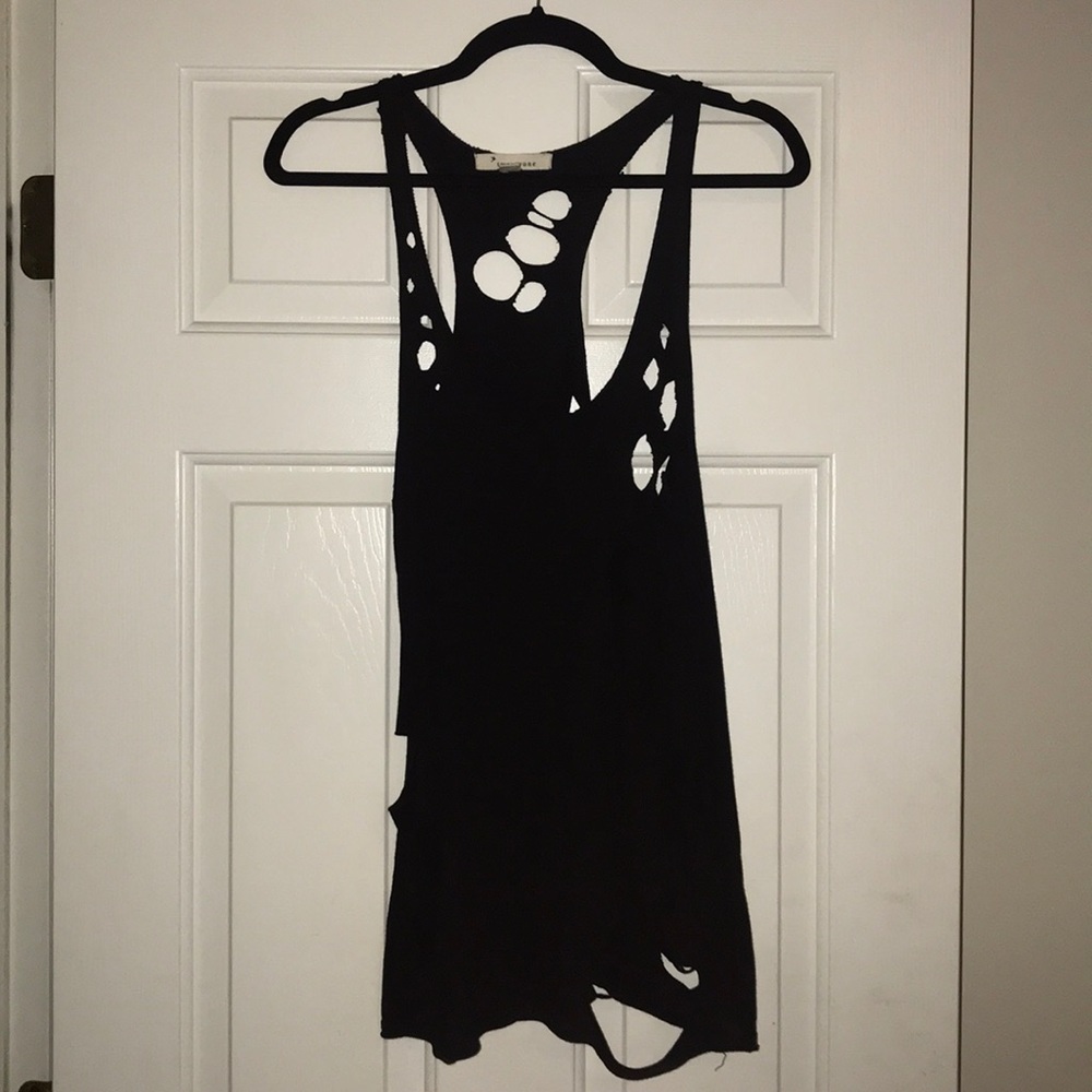 Destructed Racer Back Tank